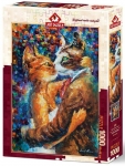 Пазл Влюбленные коты в танце 1000 эл Art Puzzle 4226
