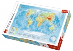 Пазл Физическая карта мира на англ. 1000 эл