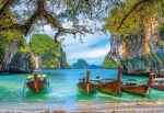 Пазл Таиланд Лодки 1500 эл