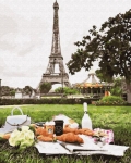 Картина по номерам Пикник в Париже 50 х 40 см Brushme