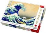 Пазл Большая волна в Канагаве японская гравюра 1000 эл
